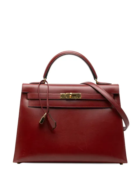 Hermès Pre-Owned 1999 Box Calf Kelly Retourne 32 satchel