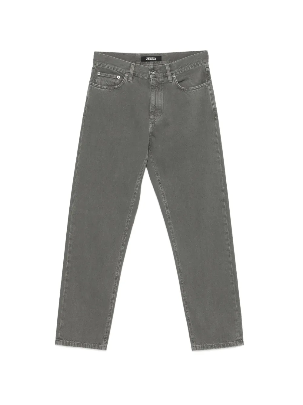 Zegna Roccia straight-leg jeans - Grau