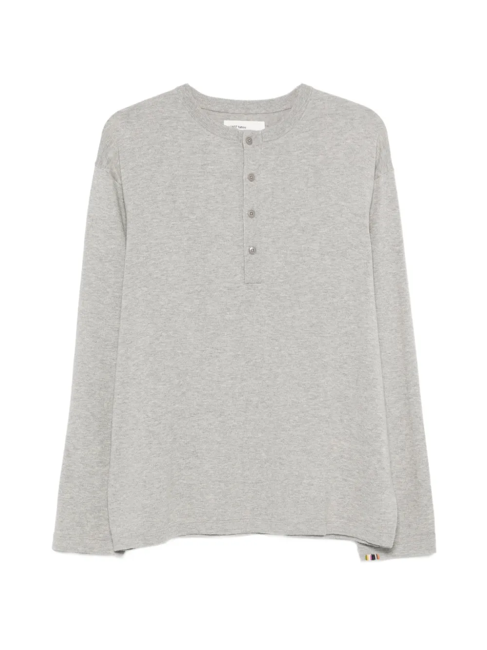 extreme cashmere Nº407 Fatou long-sleeves sweater - Grigio