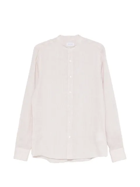 Tagliatore band-collar long-sleeve shirt