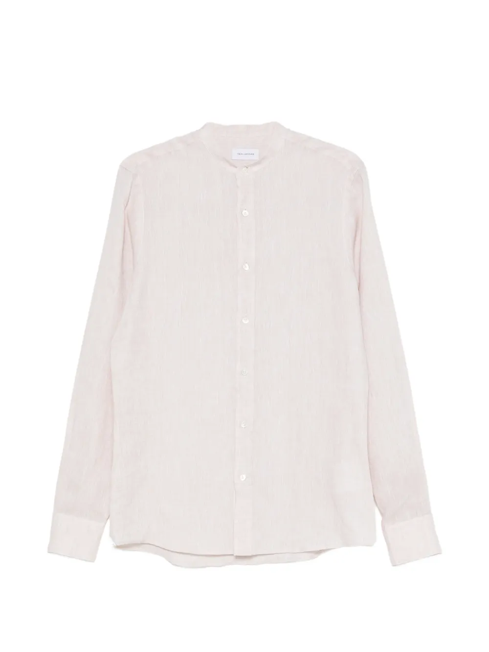 Tagliatore band-collar long-sleeve shirt - Toni neutri