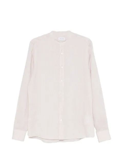 Tagliatore band-collar long-sleeve shirt
