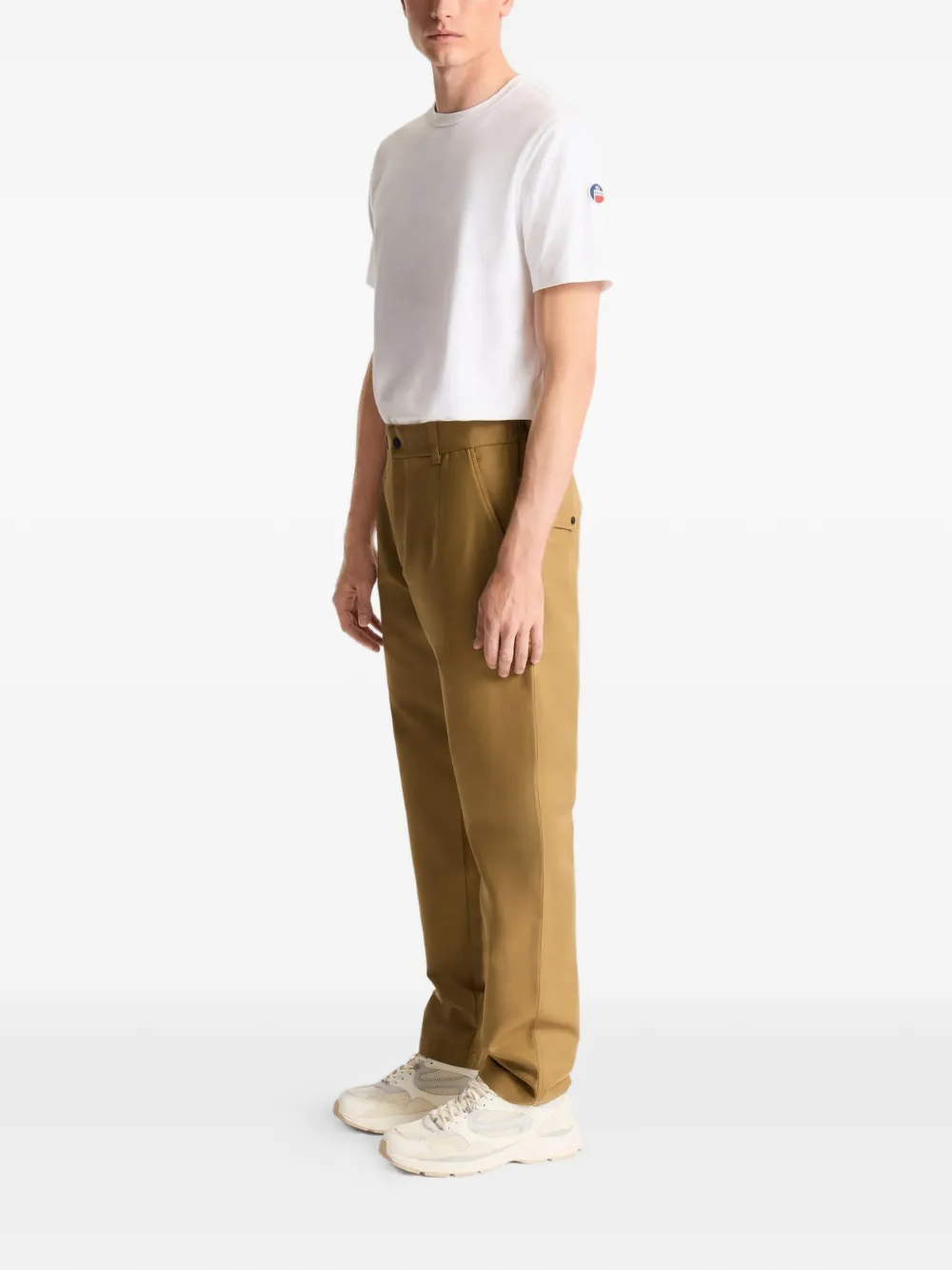 Fusalp Laukol straight broek met elastische taille Bruin