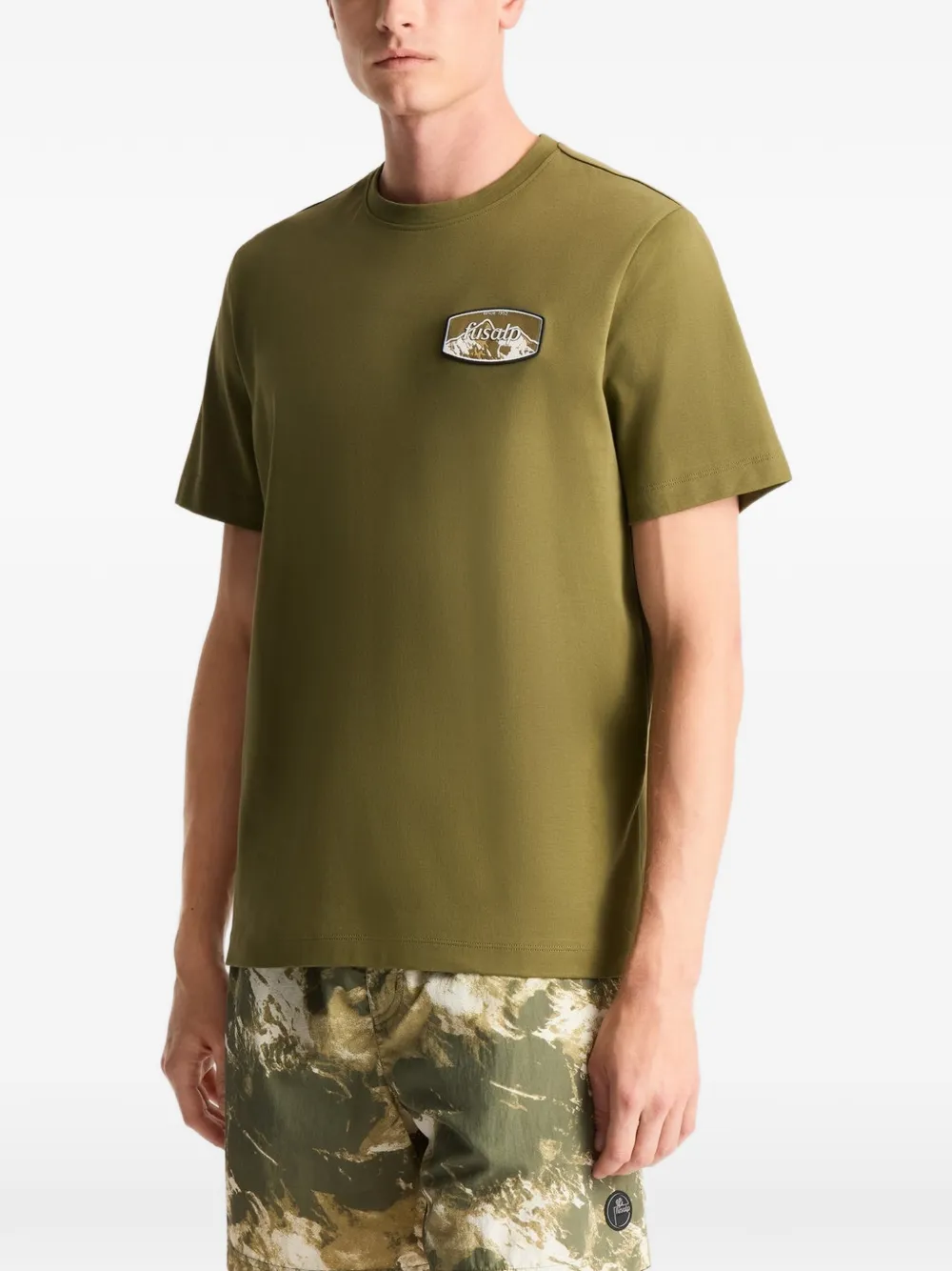 Fusalp Tylo Anim T-shirt met logopatch Groen