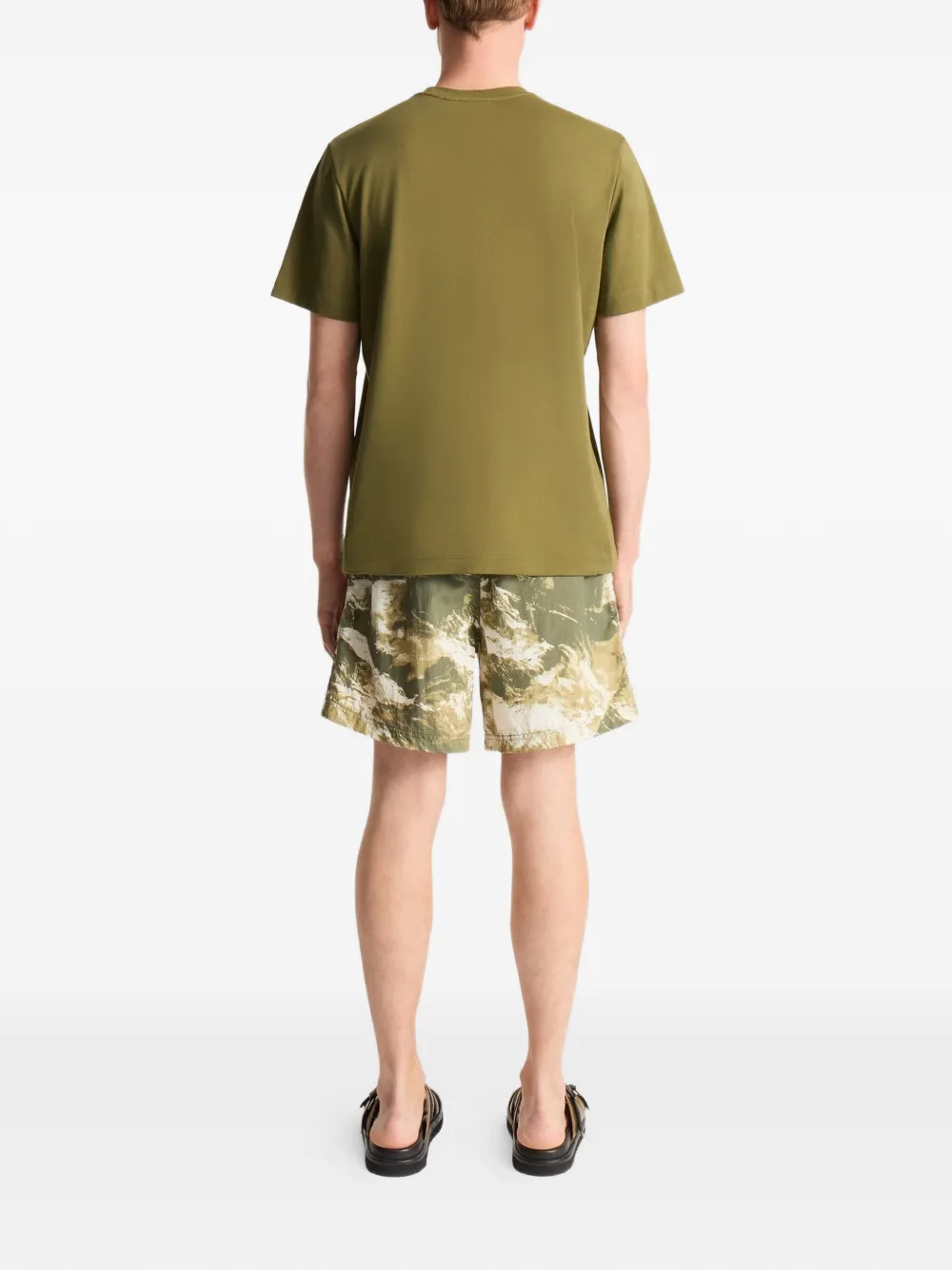 Fusalp Tylo Anim T-shirt met logopatch Groen