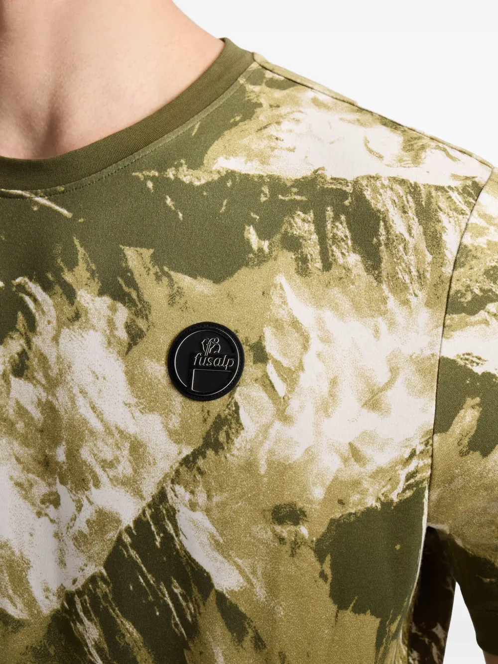 Fusalp Tylo T-shirt met patroon Groen