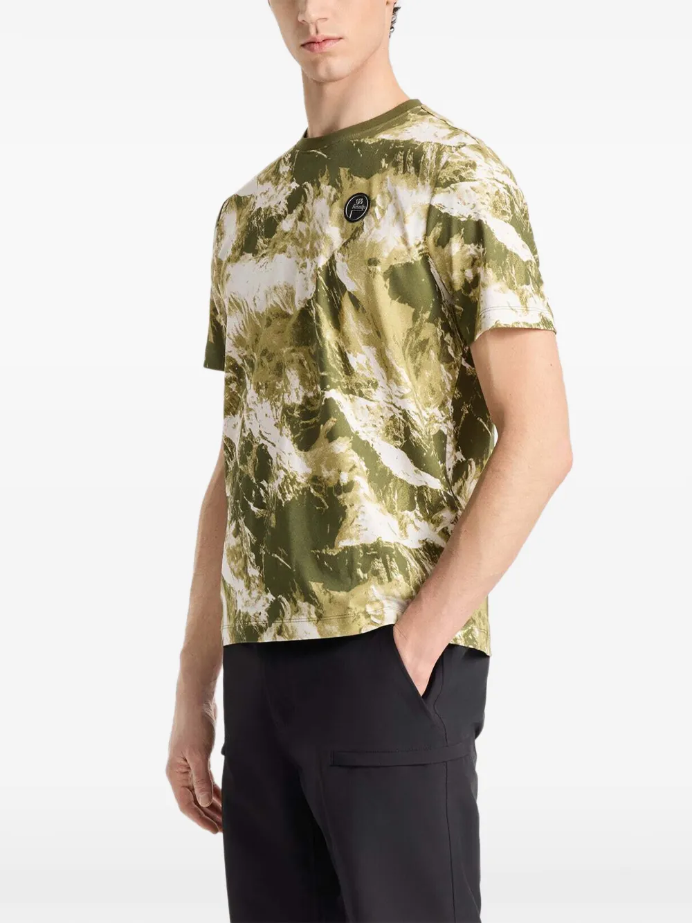Fusalp Tylo T-shirt met patroon Groen