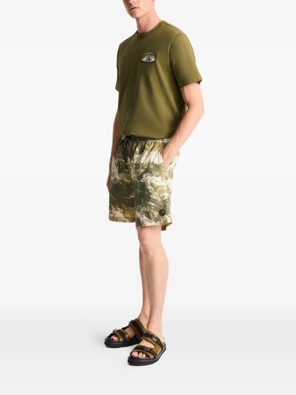  Fusalp Drawstring Swim Shorts - Green 