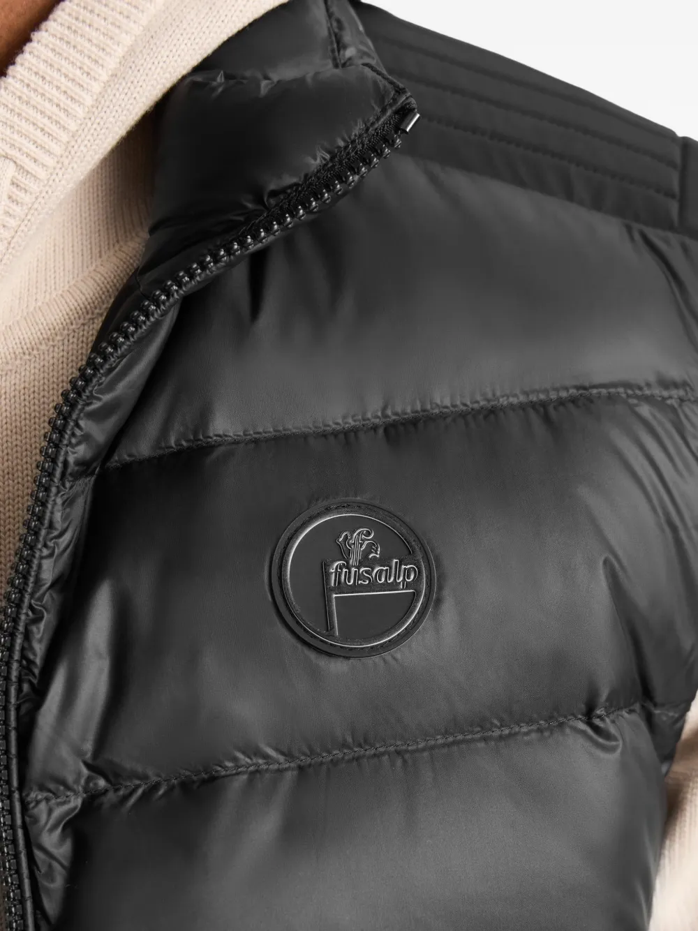 Fusalp Gorvone gewatteerde bodywarmer Zwart