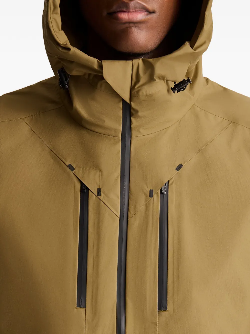 Fusalp Brivor jack met ritssluiting en capuchon Bruin