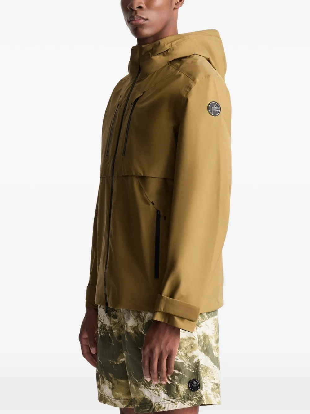 Fusalp Brivor jack met ritssluiting en capuchon Bruin