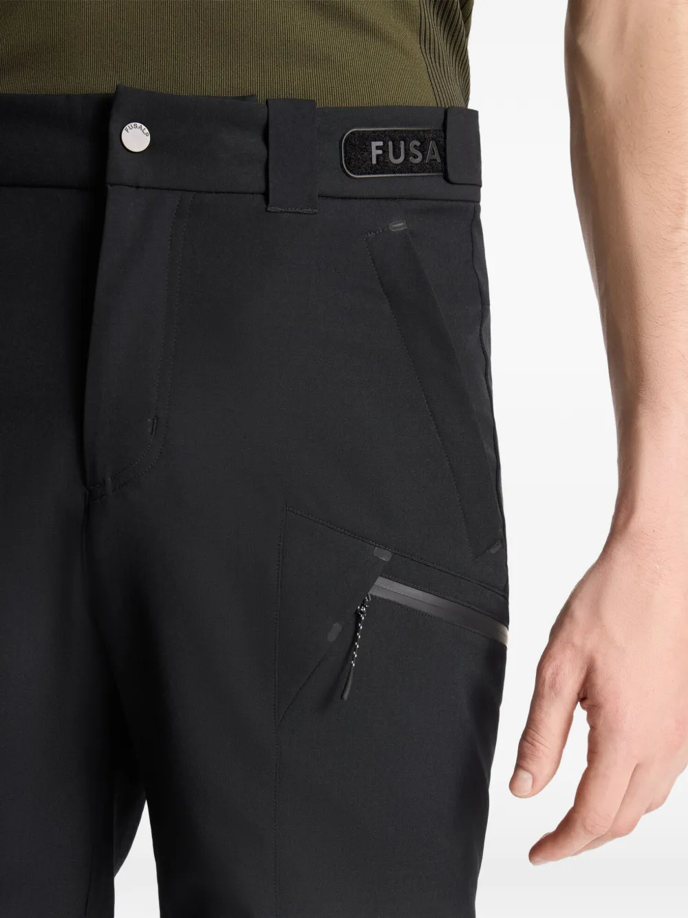 Fusalp Cresino shorts met ritszak Zwart