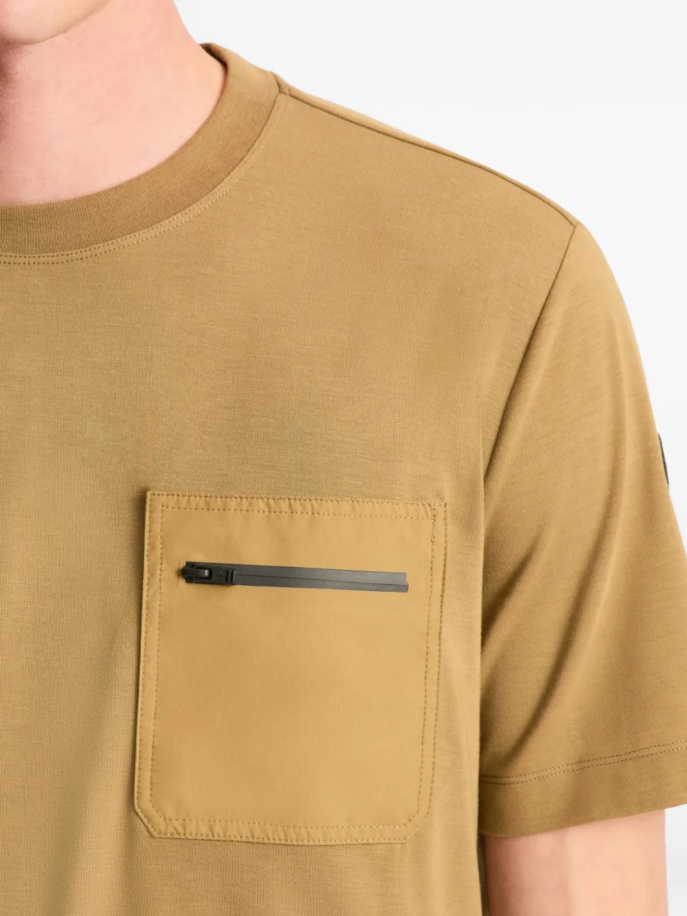 Fusalp Rivio T-shirt met borstzak Bruin
