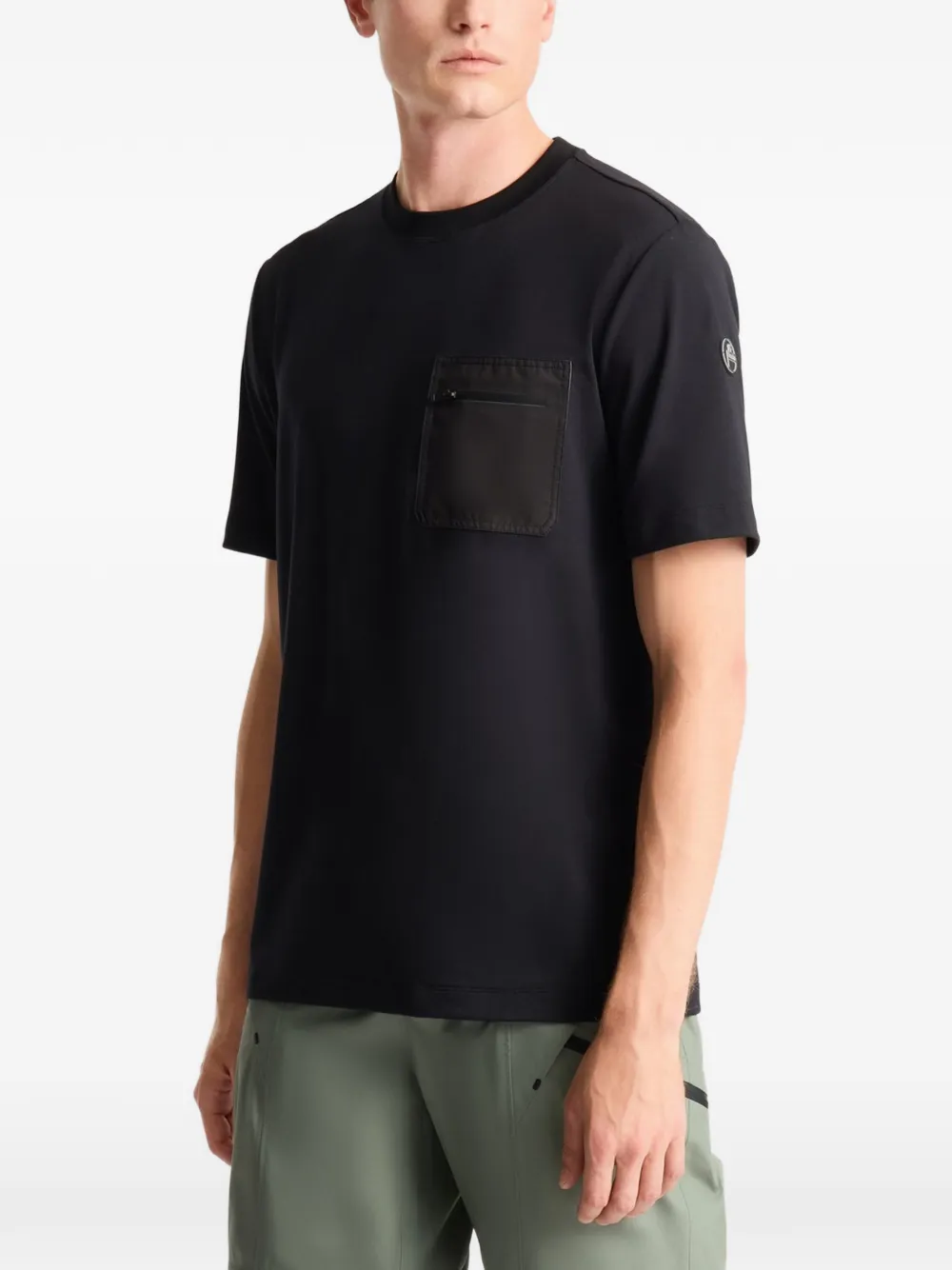 Fusalp Rivio T-shirt met borstzak Zwart