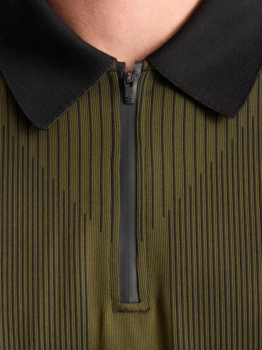 Fusalp Poloshirt met korte mouwen en rits Groen