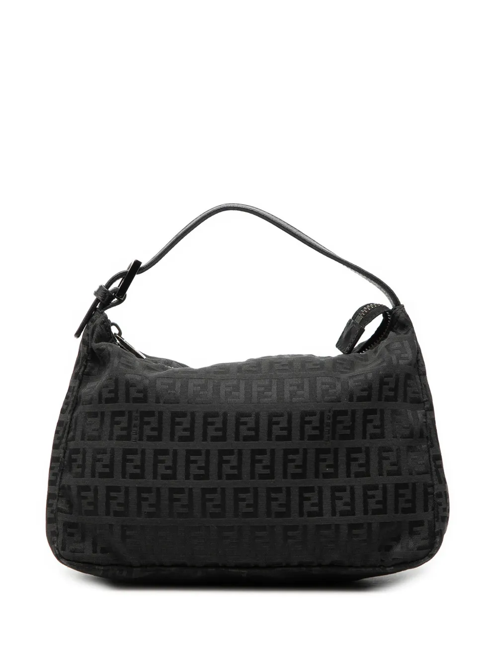 Fendi Pre-Owned 2000-2010 Zucchino Canvas handbag - Nero