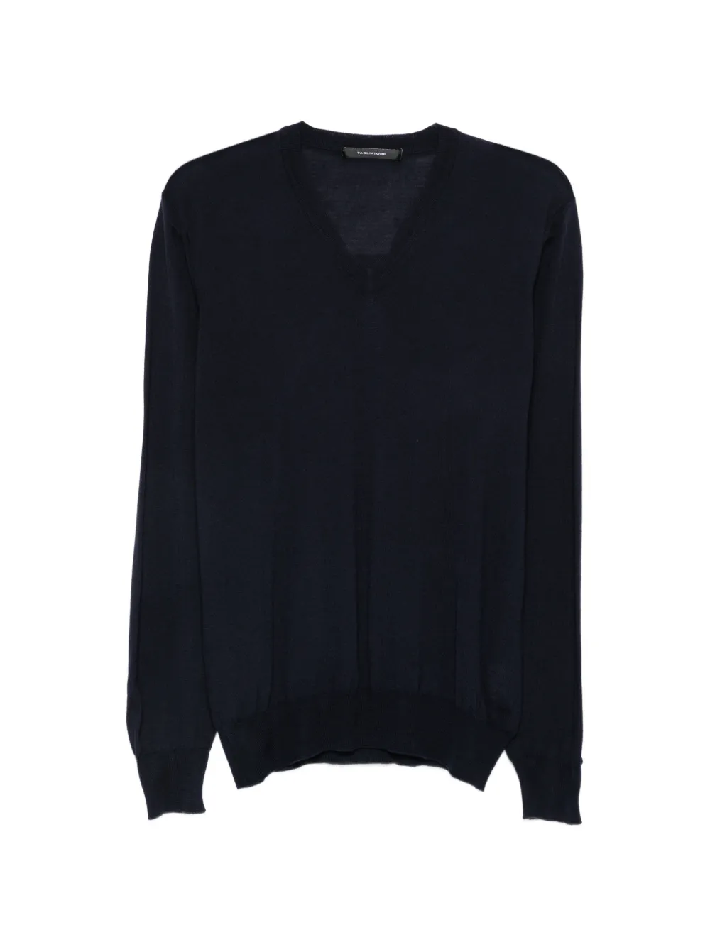 Tagliatore Xavier V-neck sweater - Blau