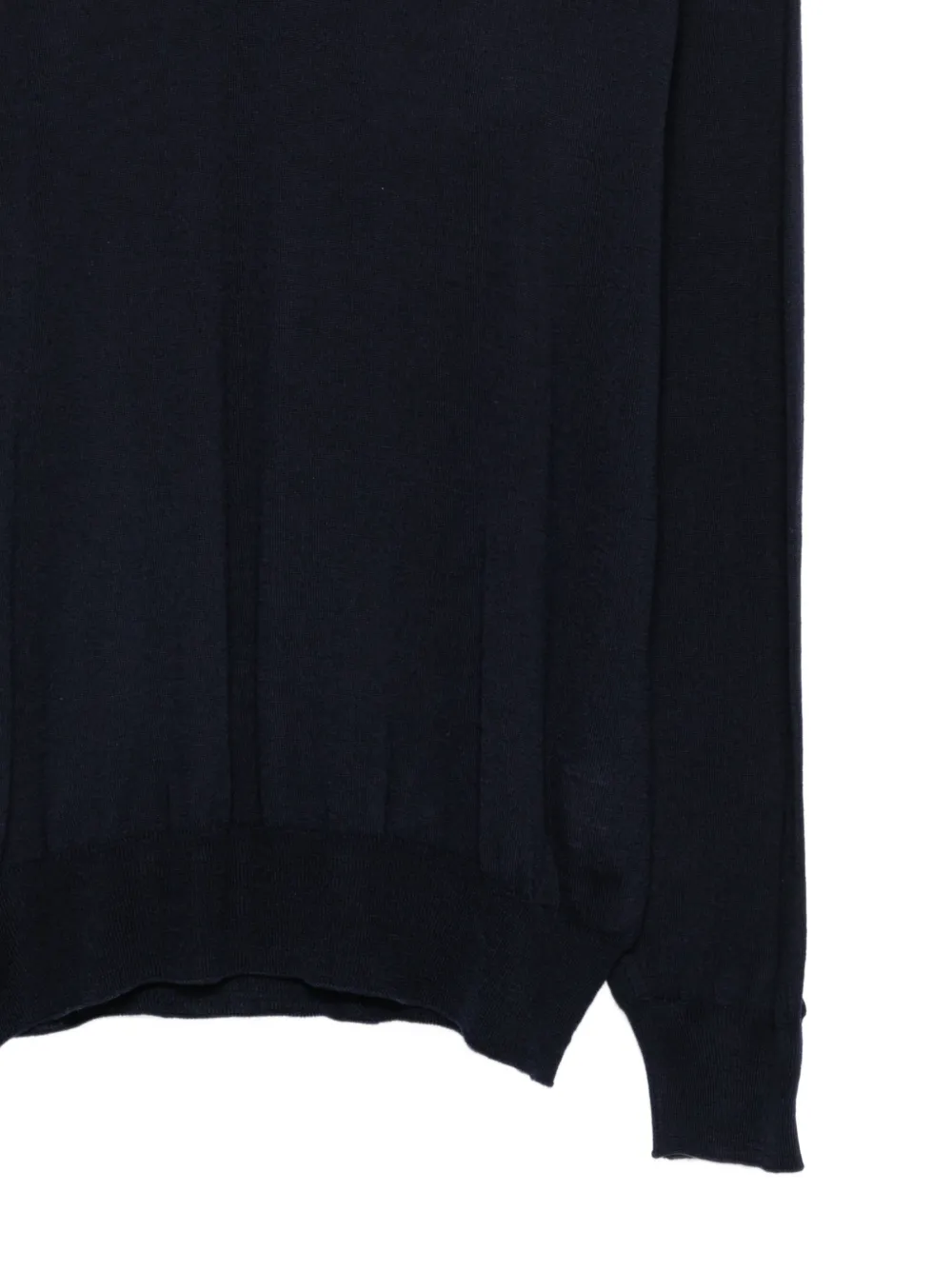 Tagliatore Xavier trui met V-hals Blauw