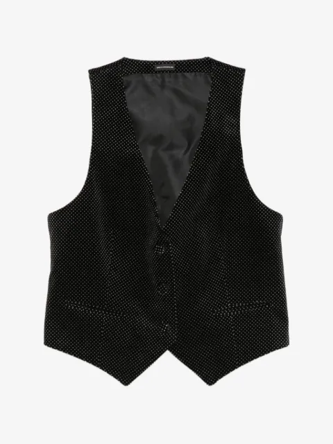 TOM FORD polka-dot waistcoat