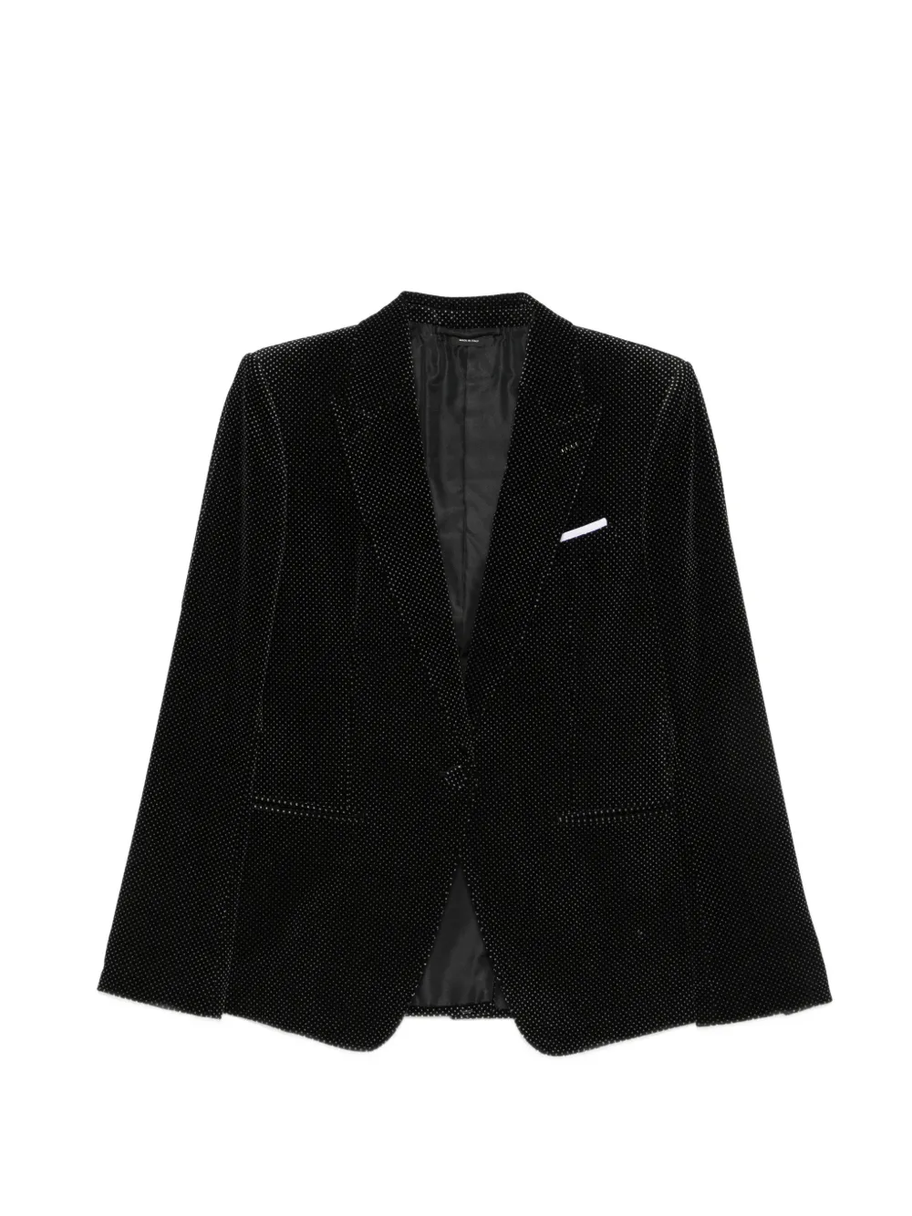TOM FORD Blazer mit Polka Dots - Schwarz