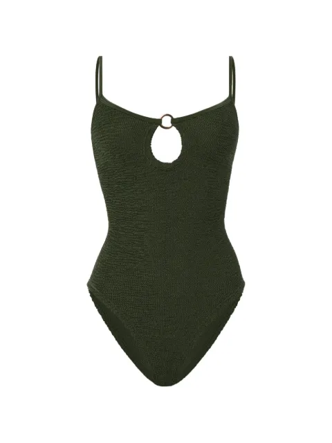 Hunza G Toni ring-detail swimsuit
