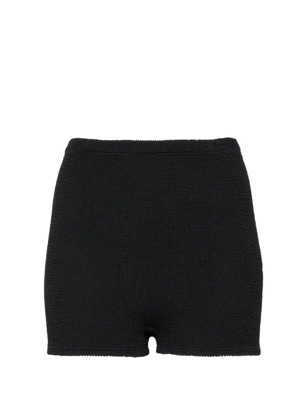 Hunza G seersucker bikini bottoms - Nero