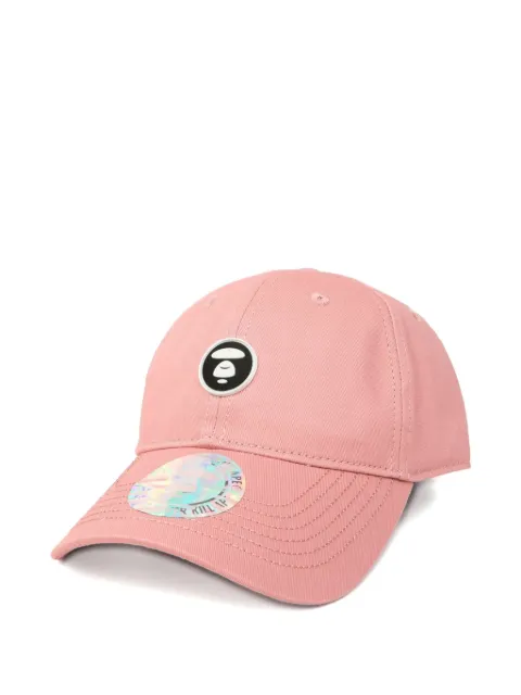 AAPE BY *A BATHING APE® logo-patch baseball cap