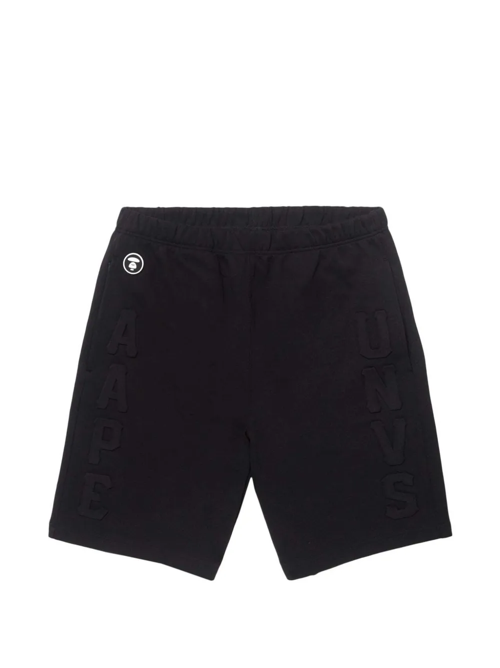 AAPE BY *A BATHING APE® embossed-logo sweat shorts · S