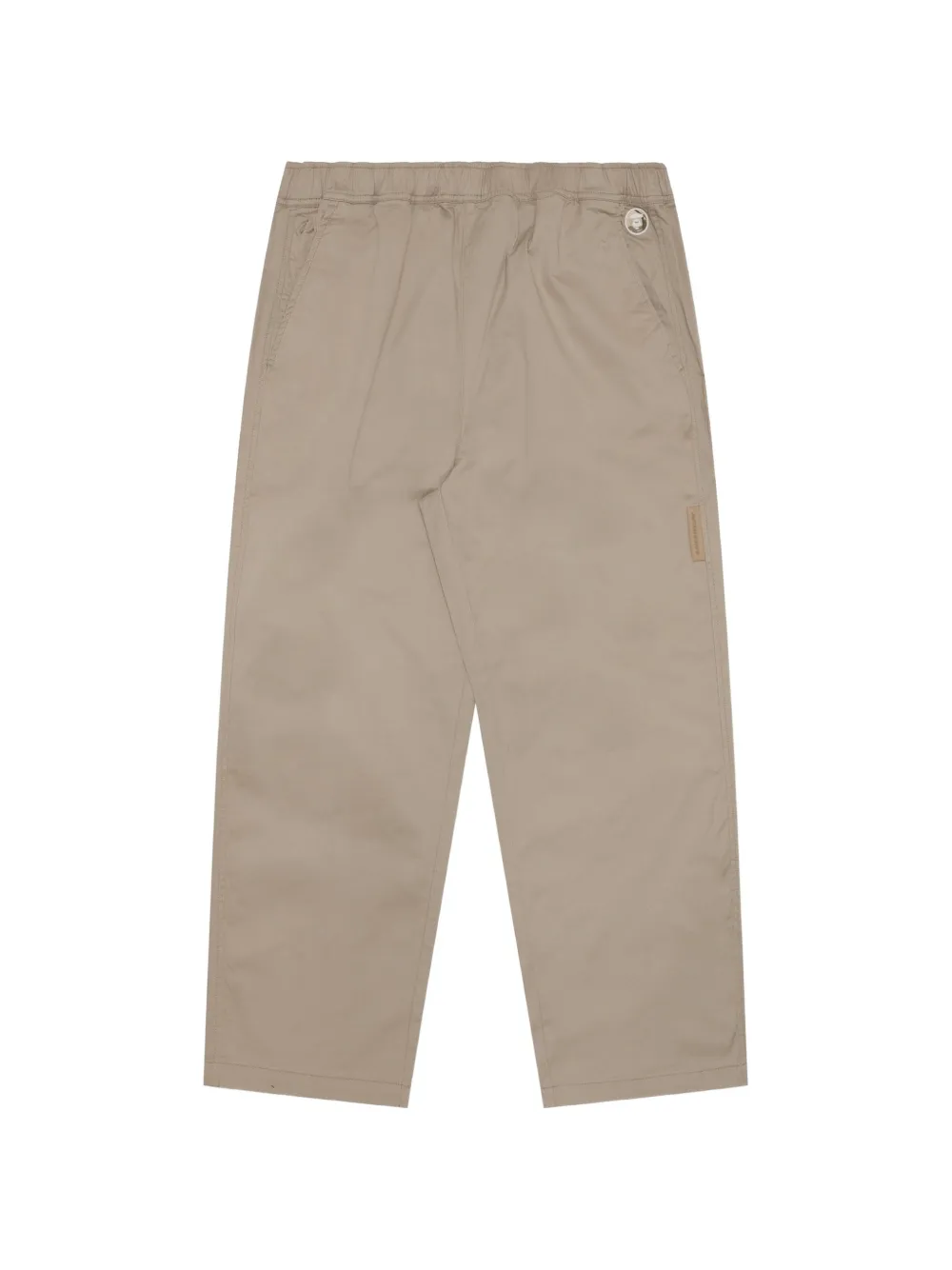 AAPE BY *A BATHING APE® Moonface-patch drawstring chino pants