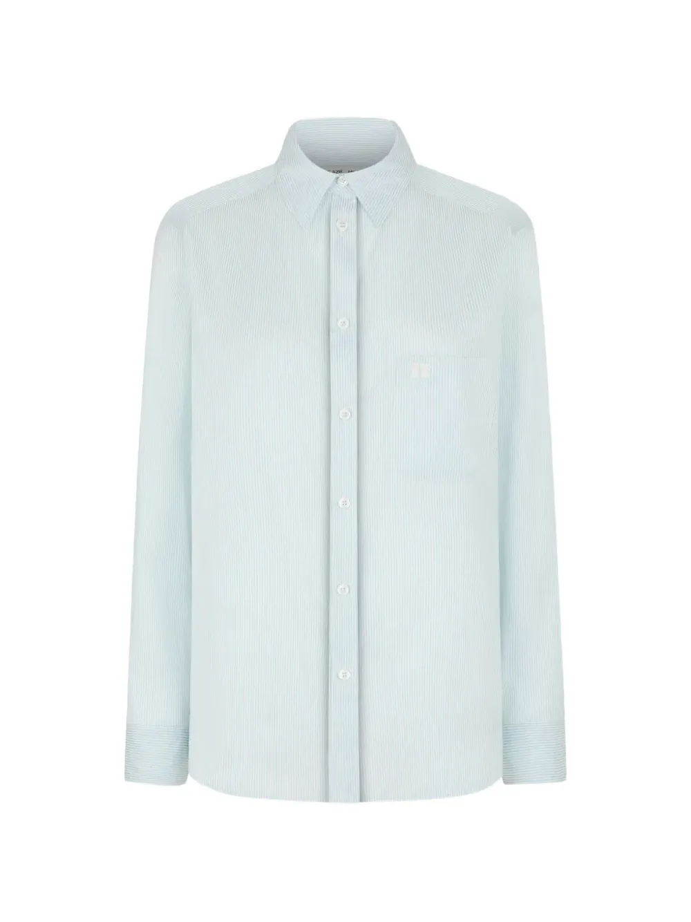 Blazé Milano Anabas pinstripe shirt - Blu