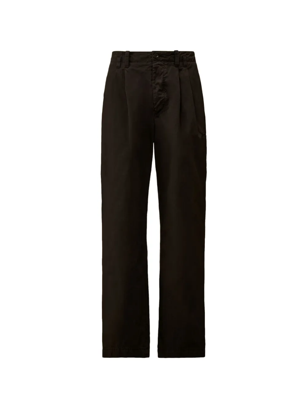 C.P. Company Straight broek Zwart