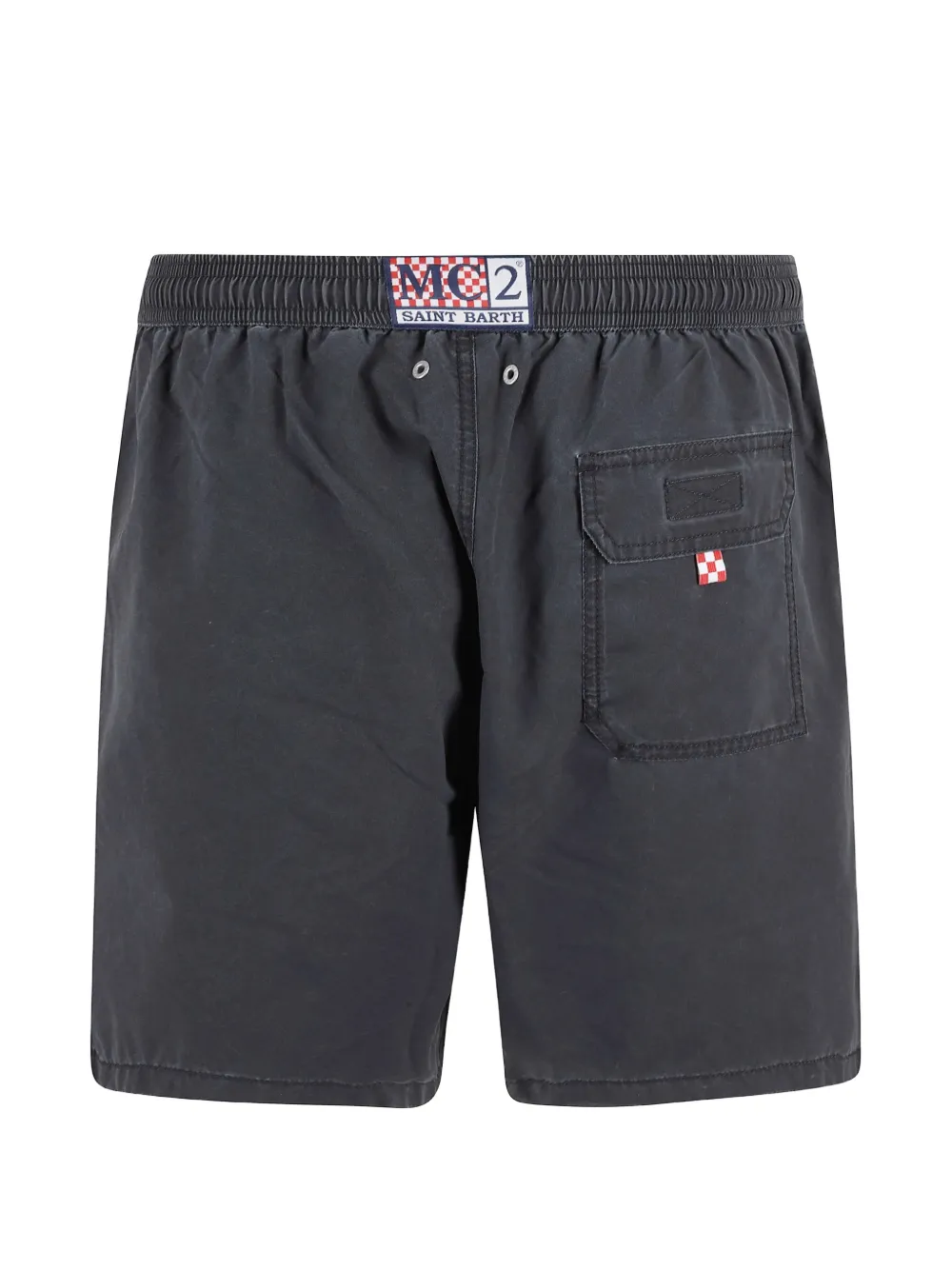  Mc2 Saint Barth Drawstring Swim Shorts - Grey 
