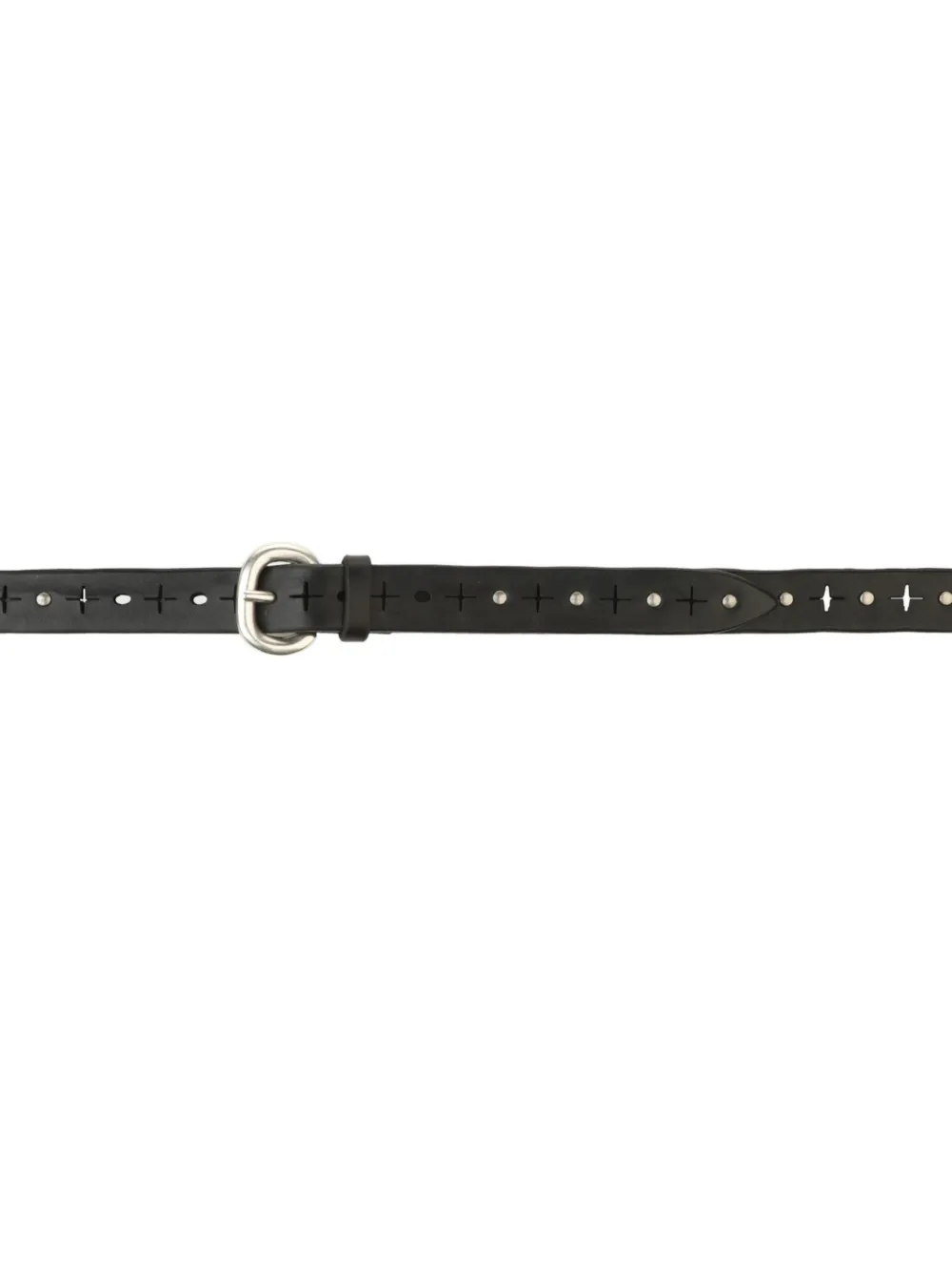  Orciani Studded Belt - Black 
