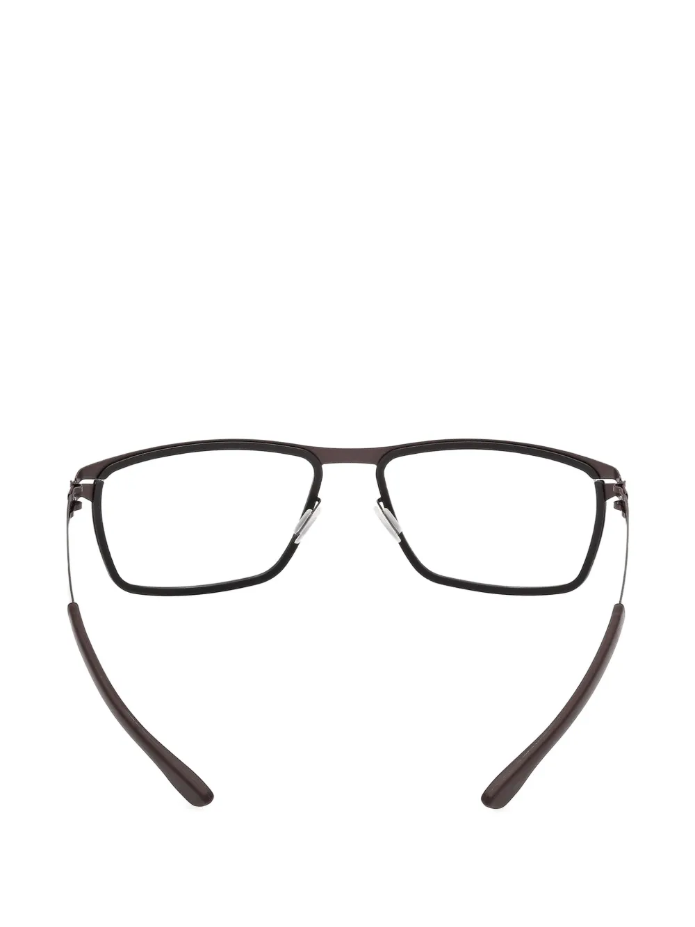  Ic! Berlin Rectangle Frame Glasses - Black 