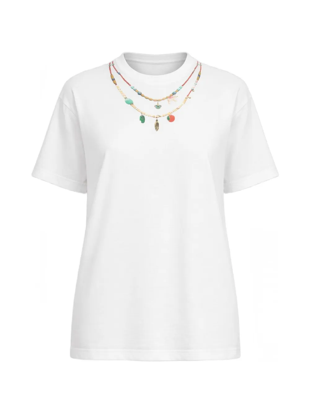 Undercover printed T-shirt - Bianco