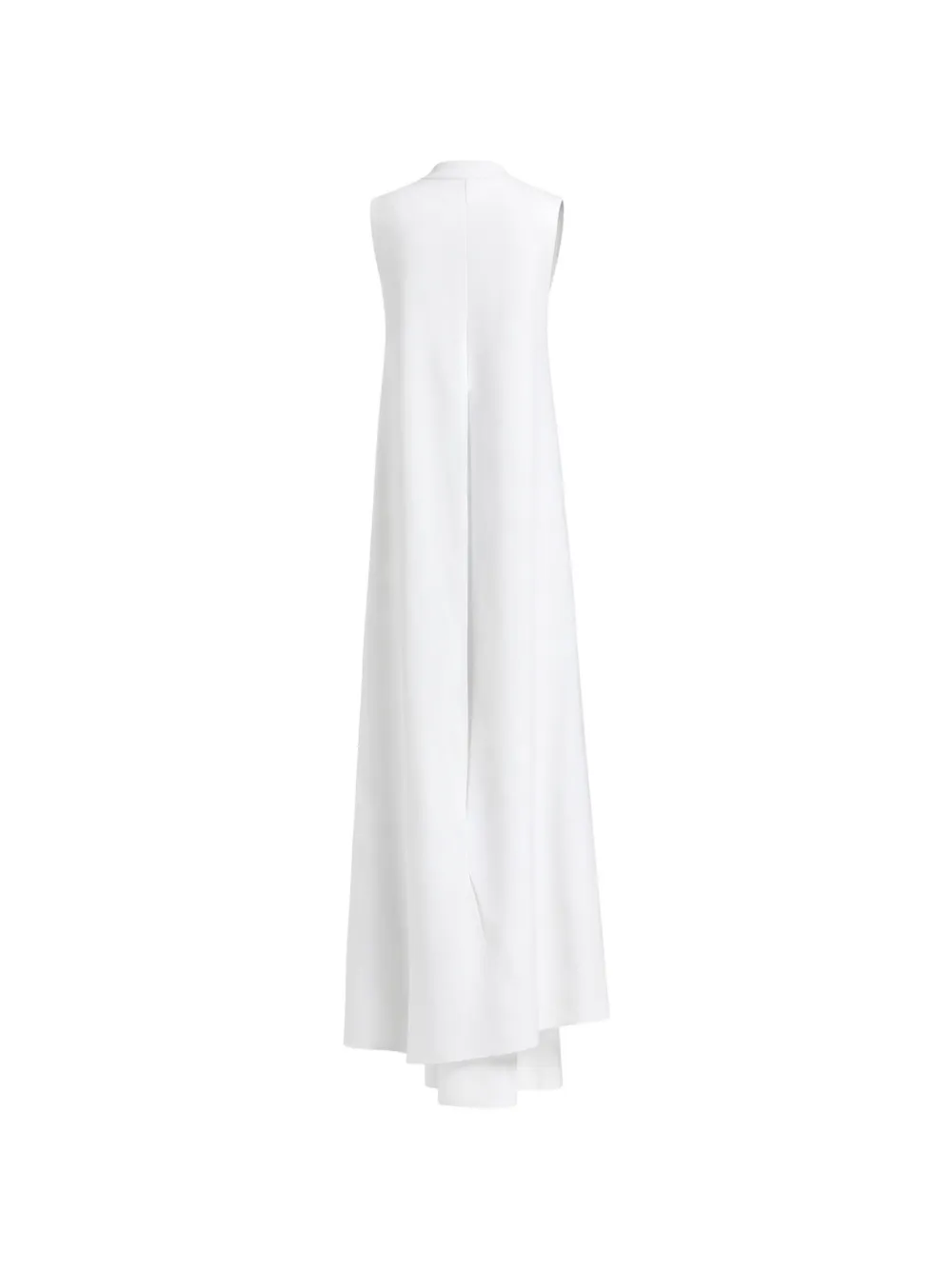 Liviana Conti Gabrielle midi-jurk met A-lijn Wit