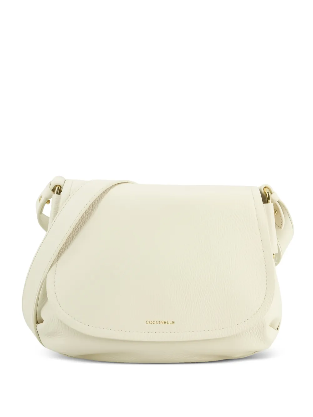 Coccinelle logo-detail shoulder bag - Toni neutri