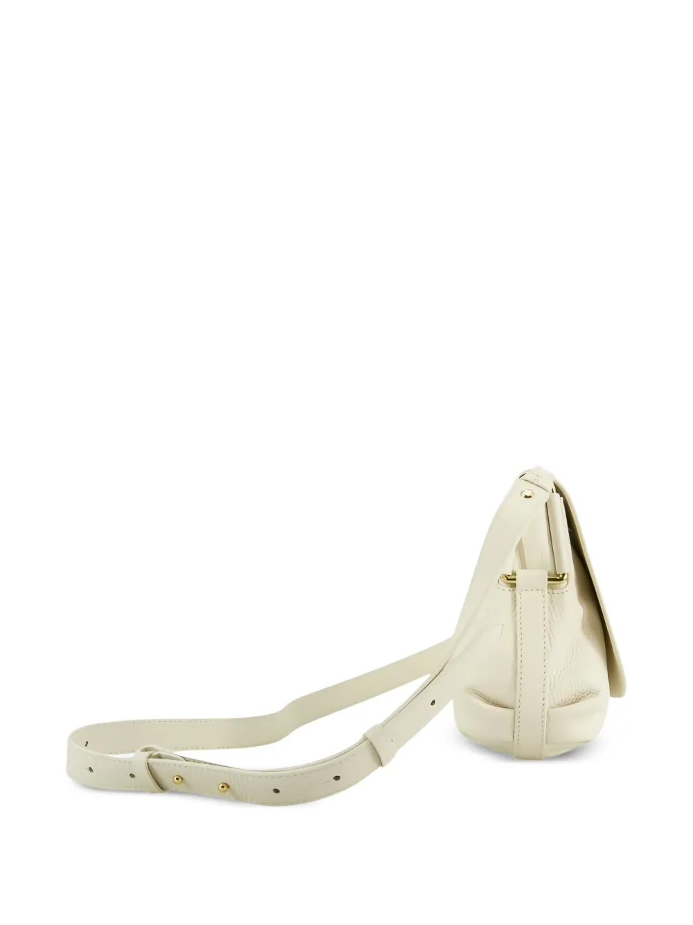 Coccinelle Schoudertas met logo Beige