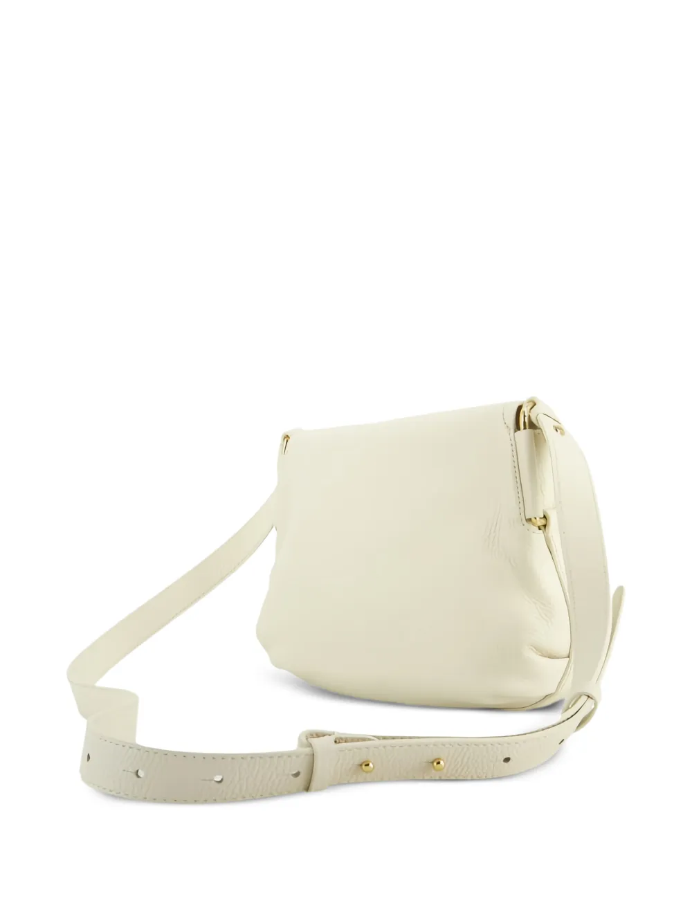 Coccinelle Schoudertas met logo Beige