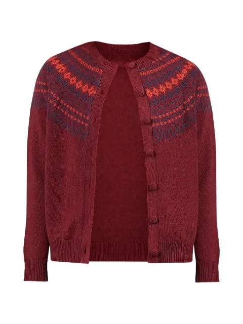 Alexandra Golovanoff Mila fair isle-pattern cardigan