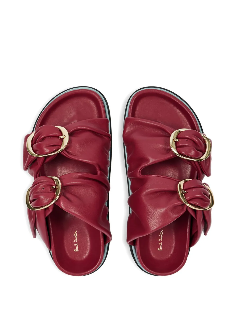 Paul Smith Camolin sandalen met gesp Rood