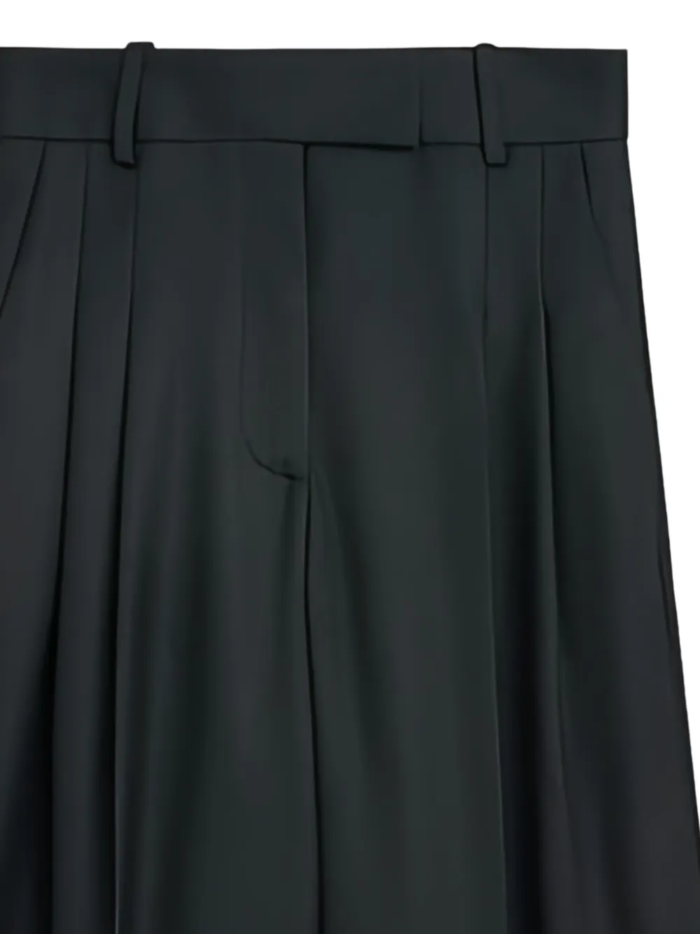 By Malene Birger Cymbaria geplooide broek Zwart