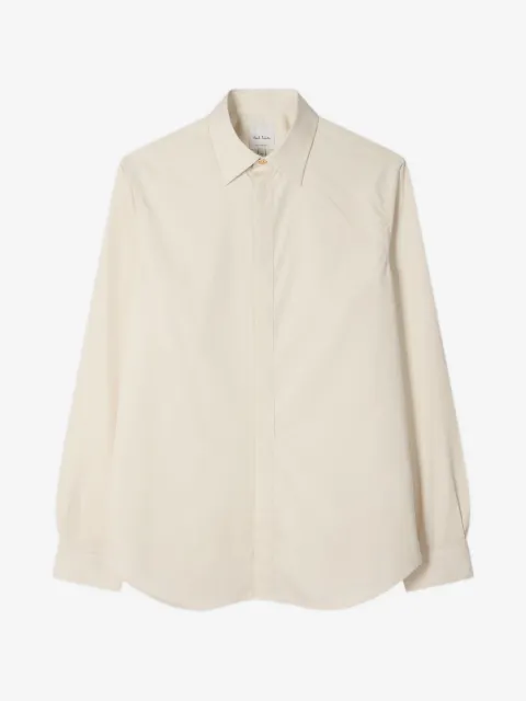 Paul Smith striped-cuff shirt