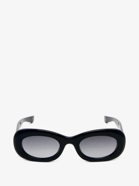 Alexander McQueen oval-frame sunglasses