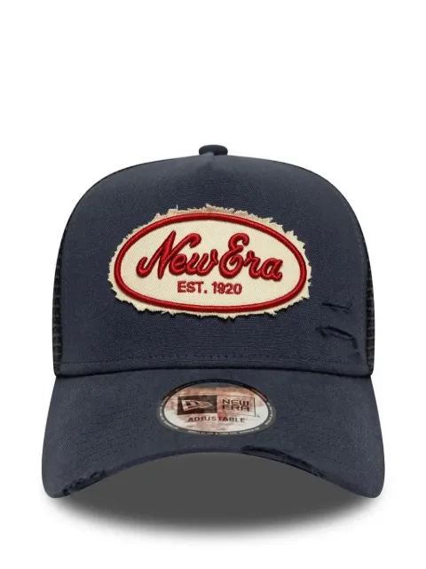 NEW ERA CAP gorra de béisbol 9FORTY Af con parche del logo y motivo desgastado