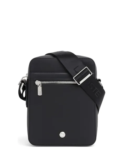 Lacoste mochila tipo mensajero con detalle de cierre