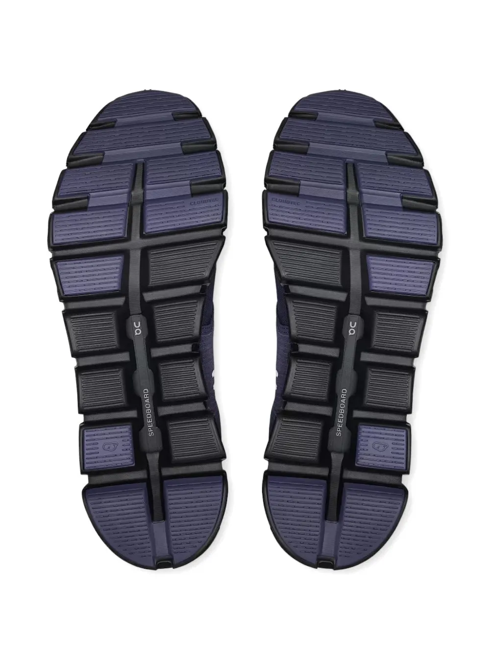 On Cloud 6 logo pull-tab sneakers Paars