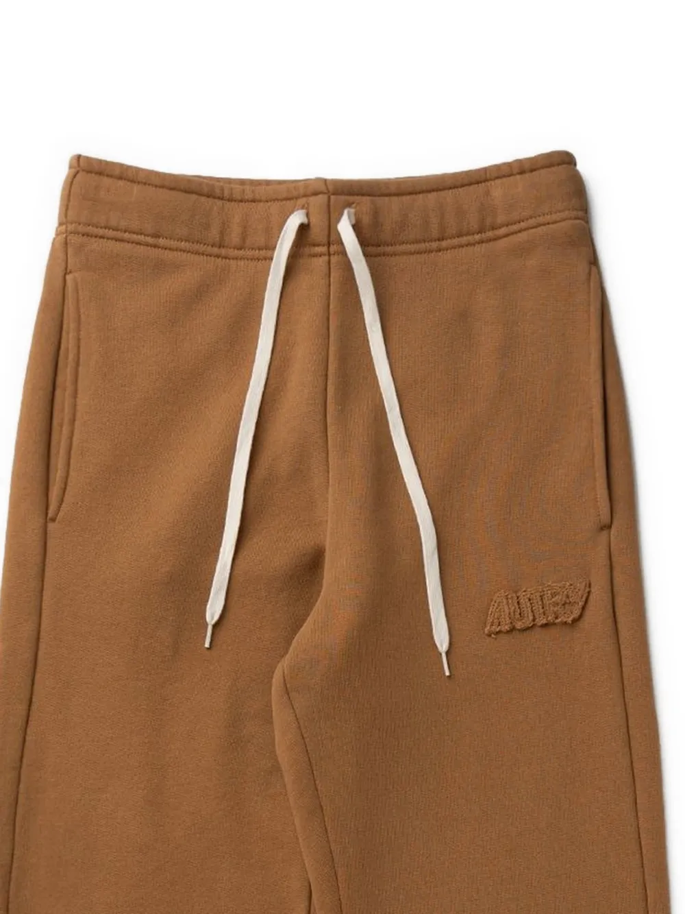  Autry Drawstring Logo Trousers - Brown 