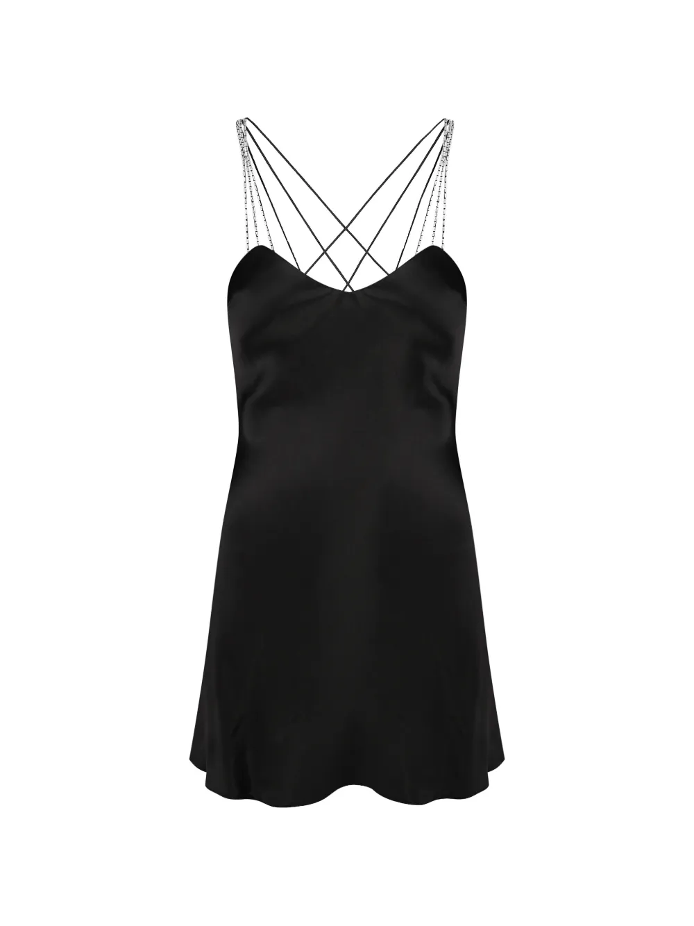 Anna October chain-strap dress - Nero