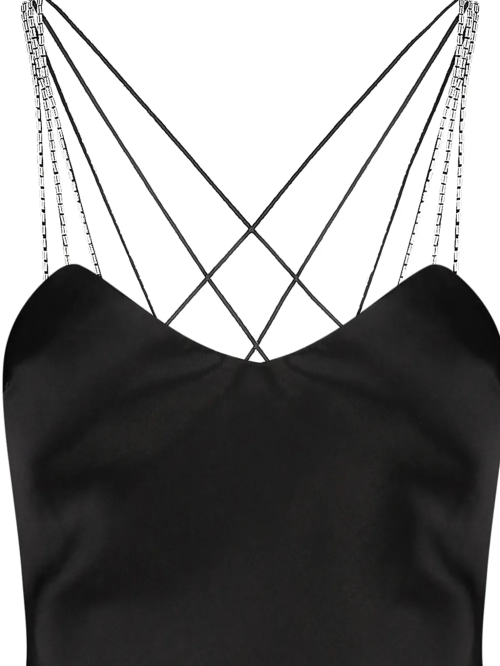  Anna October Chain-strap Dress - Black 